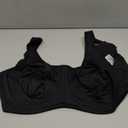 Wacoal Women's Simone Sport Unlined Full Coverage Underwire Sports Bra, 855170 (36DDD, Black)