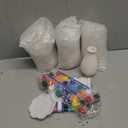 Singhoow 4 Set Easter/Mother's Day Paint Your Own Porcelain Paint Vase Art Project White Ceramic Painting Kit for Adults Porcelain Vase Decorating Kit Holiday Supplies DIY(Charming)