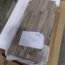 AMERLIFE Queen Size Bed Frame Wooden Platform Bed with 51.2 LED Storage Bookcase Headboard, 4 Storage Drawers & Charging StationNo Box Spring NeededNoise FreeRustic Grey