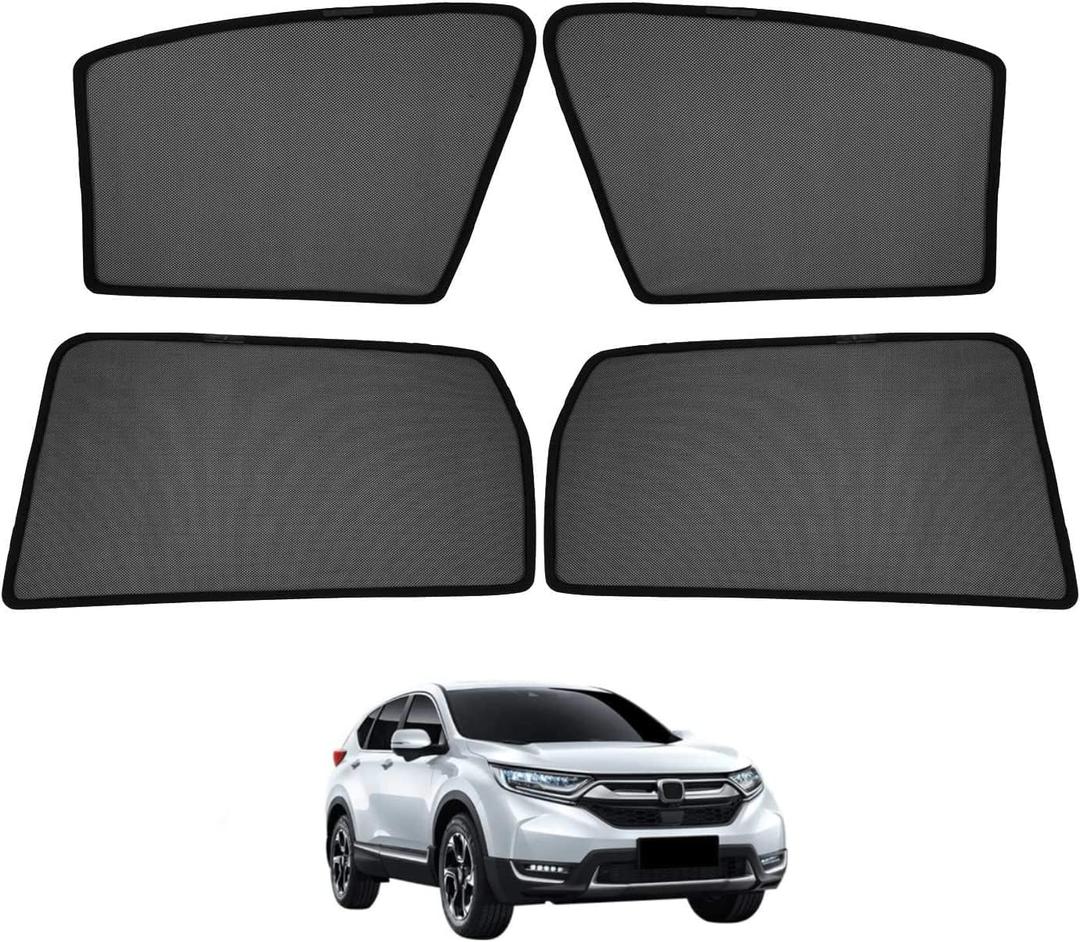 Cartist Car Side Window Shades for Honda CR-V CRV 2017-2022 Accessories Sunshades Window Sun Shade Covers Magnet Mesh Shades Protector Sun Shield and UV Rays Privacy Protection 4PCS