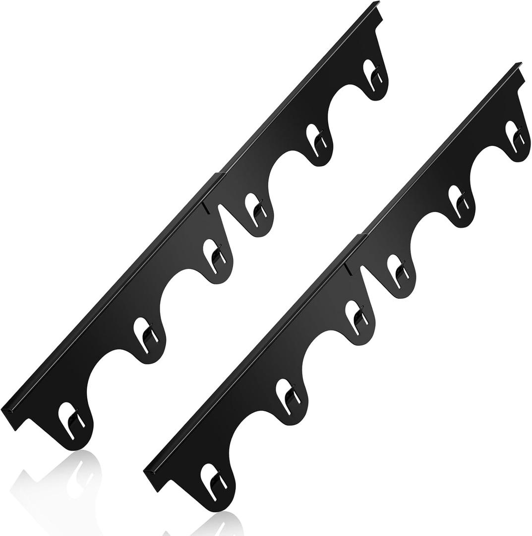 Stove Gap Covers Stainless Steel, Pack of 2 Retractable Stove Gap Filler (13.8"27.5" Length, 0.79" Width), Heat-Resistant Guard & Range Trim Kit Between Stove Top & Counter-Black