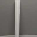 BlindsAvenue Cellular Honeycomb Cordless Polyester Shade, 9/16" Single Cell, Light Filtering, White, Size: 24" W x 48" H