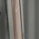 Joydeco Cordless Zebra Blinds for Indoor Windows, Beige (No Drill), 46"W x 75"H