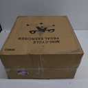 MOMODA Under Desk Pedal Exerciser Mini Bike for Leg/Arm - Foldable Peddler with LCD Display for Home/Office (Blue)