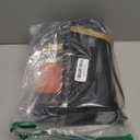 Single Serve One Cup Coffee Maker, for K Cups and Grounds, Mini Coffee Maker with Portable Handle, 6 to 12 Oz Brew Size, for Travel, Camping, Office, RV and Dorm, 120V, Black and Gold