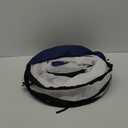 JOYIN White Rocket Ship Pop up Play Tent with Tunnel and Playhouse Kids Indoor Outdoor Spaceship Tent Set