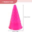 Toyvian Kids Beach Toys Ice Cream Cone Scoop Model Beach Play Toys Children Outdoor Play 5 Pieces (Random Color)