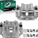 Set of 2 Front Driver and Passenger Side Brake Caliper Assembly for 1999-2004 Jeep Grand Cherokee