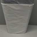 N. NETDOT 3 Pack 10L / 2.6 Gallon Small Trash Can with Lid,Bathroom Garbage Can with Pop-Up Lid,Waste Basket for Bathroom,Kitchen,Bedroom,Powder Room,Office,College (Black-Grey-Off White)