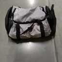 Gym Duffle Bag Backpack Waterproof Sports Duffel Bags Travel Weekender Bag for Men Women Overnight Bag with Shoes Compartment Grey