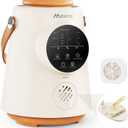 Maxcio Humidifiers for Bedroom with Touch Screen, 2.5L Top Fill Essential Oil Diffuser Easy to Clean with Timer, Auto-Off, 7 Colors Night Light, Valentine's Day Gift for Home, Large Room (Orange)