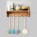 10 Pcs Large Bath Puff Loofah Sponge with Long Handle, Loofah with Handle for Men Women, Back Scrubber for Shower, Exfoliating Body Brush Set - 4 Colors