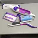 Swiffer PowerMop Multi-Surface Mop Kit for Floor Cleaning, Fresh Scent, Mopping Kit Includes PowerMop, 2 Mopping Pad Refills, 1 Floor Cleaning Solution with Fresh Scent and 2 Batteries (Purple and White)