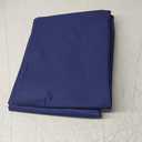 homing Rectangle Vinyl Tablecloth, Waterproof Spillproof Plastic Flannel Backed Table Cloth, Wipe Clean Table Cover for Dining, Buffet Parties and Camping (Navy Blue, 60" x 84")