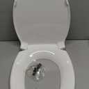 Soft Close Toilet Seat Elongated and Lid for TOTO SS114#01, Cotton White, Mounting Hardware included