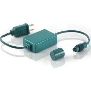 Relaxweex 1 Pcs Coaxial LED Mini Light Power Connector Green Christmas Light Adapter Plug Green Connector Cords Christmas Tree Replacement Parts