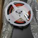 55.1in Modern LED Wine Rack Wall Mounted, 3-Tier Floating Bar Shelves with Wine Glass Rack, Large Hanging Liquor Shelf Wall Mounted, for Home Bar Dining Room Cafe Decorative (Black, 55.1in/140cm)