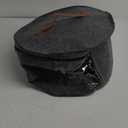 Round Hat Box, Stackable Felt Hat Boxes for Women Storage, Foldable Premium Hat Travel Case with Dustproof Lid, Space Saving Hat Organizer (Grey)