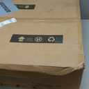 HEMLDAN 20" Double Layer Crystal Caged Ceiling Fan with Light, Modern Chandelier Smart Fandelier for Dining Living Room Bedroom FCC Remote/APP Control Italian Design (Crystal, 20IN)