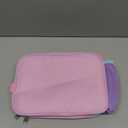 RHCPFOVR Kids Lunch Box for Girls Teens Insulated Lunch Bag Reusable Lunch Tote Kit for School Travel (Pink-Medium Purple)