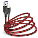 iPhone Charger Cable 2Pack 6FT, Nylon Braided Lightning Cable, [Apple MFi Certified] Fast Charging iPhone Charger Cord Compatible with iPhone 14 13 12 11 Pro Max XR XS X 8 7 6 Plus iPad and More