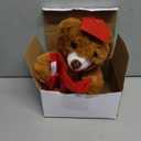 Leyndo 2026 Graduation Plush Bear with Picture Frame Diploma Cap 9 Inch Congrats Grad Plush Stuffed Animal Bear Graduation Keepsake Gifts for Graduate(Red)