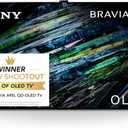 Sony QD-OLED 77 inch BRAVIA XR A95L Series 4K Ultra HD TV: Smart Google TV with Dolby Vision HDR and Exclusive Gaming Features for The PlayStation 5 XR77A95L- Latest Model,Black