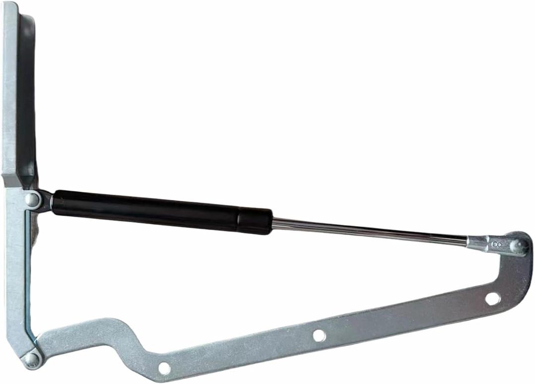 Hydraulic Hinge Support Gas Strut for Replacement Large Deck Box Hinge, Lid Support Hinge, Compatible with 150 Gallon, 180 Gallon, 230 Gallon Deck Box