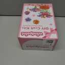 windpaint Toys for Girls 3 4 5 6 7 8 9 10 Years Old, DIY Craft Kits for Kids, Fabric Flower Bouquets for Girls Gifts, Educational Learning Detective Toys for Toddler Kids,Birthdays Gifts (Purple) (Pink)