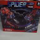 Remote Control Spider Cool Light Robot Spider Toy with 2.4 GHz Remote Controller, RC Spider Robot with Spray/Lights/Music, Realistic Spider Gift for Kids Boys, Halloween, Christmas, Holiday Toys for Party Prank