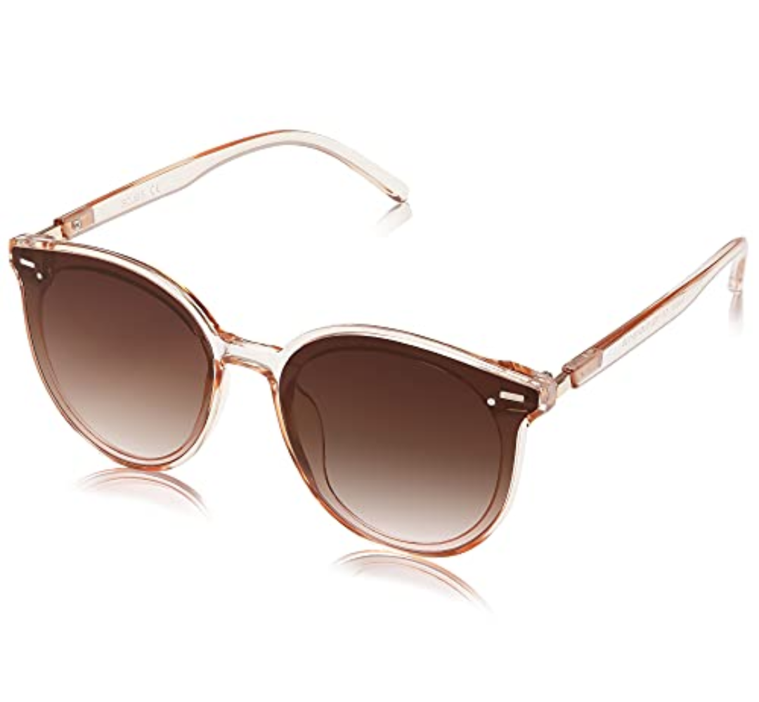 Livho Polarized Sunglasses, Retro & Oversized Shades for Women with Round Lenses