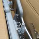 Drive Medical Tub Transfer Bench for Bathtub - Safer, Independent Bathing Aid - Height Adjustable Bench - Sturdy Aluminum Construction - Comfortable Backrest Support - 350 Lb Capacity