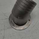 Boat Deck Fill/Filler Cap Keyless - Angled Neck 1-1/2"(38mm) Fuel Marine 316 Stainless Steel
