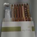 Mr. Pen- Fancy Pens for Women, 7 Black Ink Ballpoint Pens with 10 Refills, 1.0mm, Rose Gold Reverie, Glitter Cute Pens for Journaling, Sparkly Fancy Pen