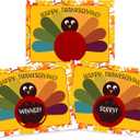 My Scratch Offs - 26 Pack Thanksgiving Turkey Friendsgiving Scratch Off Cards for Family Games, Thank You Cards Small Business, Party Games & Door Prizes