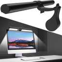 OOWOLF Monitor Light Bar, Ra90 Computer Monitor Lamp for Eye Caring, USB Reading Lamp Task Lamp, Dimmable Light Bar with Memory, No Glare Space Saving Home Office 16.20" 1-Pack