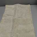 MIULEE Decorative Lumbar Throw Pillow Covers for Couch Bed Livingroom 12x20 Inch Set of 2 Cream Boho Accent Throw Pillows Broadside Striped Patchwork Soft Corduroy Pillowcases