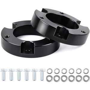 AUTOPTIM 2 Inch Front Leveling Lift Kit - Replacement for 2005-2023 Tacoma, 2003-2024 4Runner, 2007-2015 FJ Cruiser 2WD 4WD, Aluminum Leveling Kit CNC Strut Spacers For Pick Up