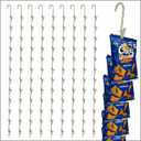 Clip Strip Metal Merchandising, MS-32, Pack of 10 | 31 Long Economical Metal All Steel Construction Wand Retailer Strip | Color: Off-White