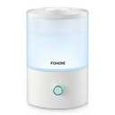 Humidifiers for Bedroom, 3.1L Cool Mist Top Fill Essential, 360° Nozzle, Rapid Ultrasonic Humidification, White