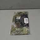 Blooming Jelly Women's Bikini Set Two Piece Swimsuit Curvy Triangle Top String Lace Up Mid Rise Bottom Cute Cheeky Bathing Suit (Black Solid Color,M)