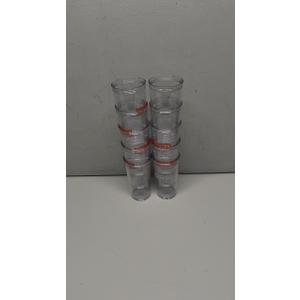 Glass Plastic Cups (Pack Of 10)