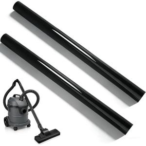 Vacuum extension tube, 1.25 inch (32 mm) vacuum cleaner extension rod with 1-1/4 inch connector, convenient for replacing extension tubes for wet/dry vacuum cleaners (2-pack)