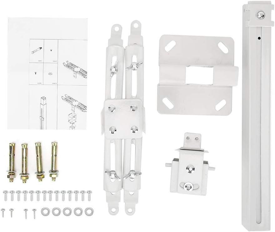 Universal Adjustable Projector Ceiling Wall Mount Bracket for Home Office and School Projection Made of Thickened Pipe with 45 63cm Telescopic Range and 15