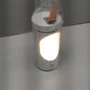 LEDIARY Kosher Lamp for Shabbos, White Table Lamps and Nightlight for Living Room BedroomT10 Bulb Included (4W Eqv 40W, 400LM, 3000K)