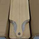 25 PCS Cutting Board Bulk Wood Chopping Board Laser Engraving Serving Board with Handle Charcuterie Boards for Customized Mother's Day Housewarming Gift 11" x 5" Bamboo