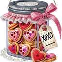 GHHKUD Cookies Gifts Diamond Art Hanging Kit for Adults, DIY Double Sided Diamond Painting Hanging Valentines Kits Adults, Special Shaped Acrylic Ornaments Pendants for Window Home Garden Wall