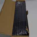 Bamboo Shoe Rack for Closet, Stackable 3 Tier Longer Shoe Organizer Shelf Holder Storage 12-15 Pairs for Entryway Door Hallway Bedroom Garage Space Saving Foldable Black (3-tier-long/32.5*10.5*17in)