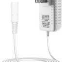 Replacement for Waterpik Charger, 2 Prong Adapter Compatible with WP360 WP360W WP462 WP462W WP450 WP450W Waterpik Water Flosser Charger Cord - 6.6ft (White)