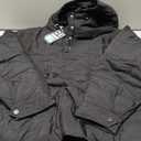 AMEBELLE Women's Oversized Hooded Puffer Jacket Quilted Jackets for Women Lightweight Winter Warm Padded Hoodies Coat (Large, Black)